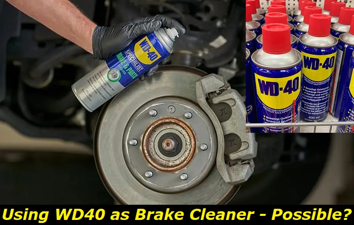 wd40 as brake cleaner